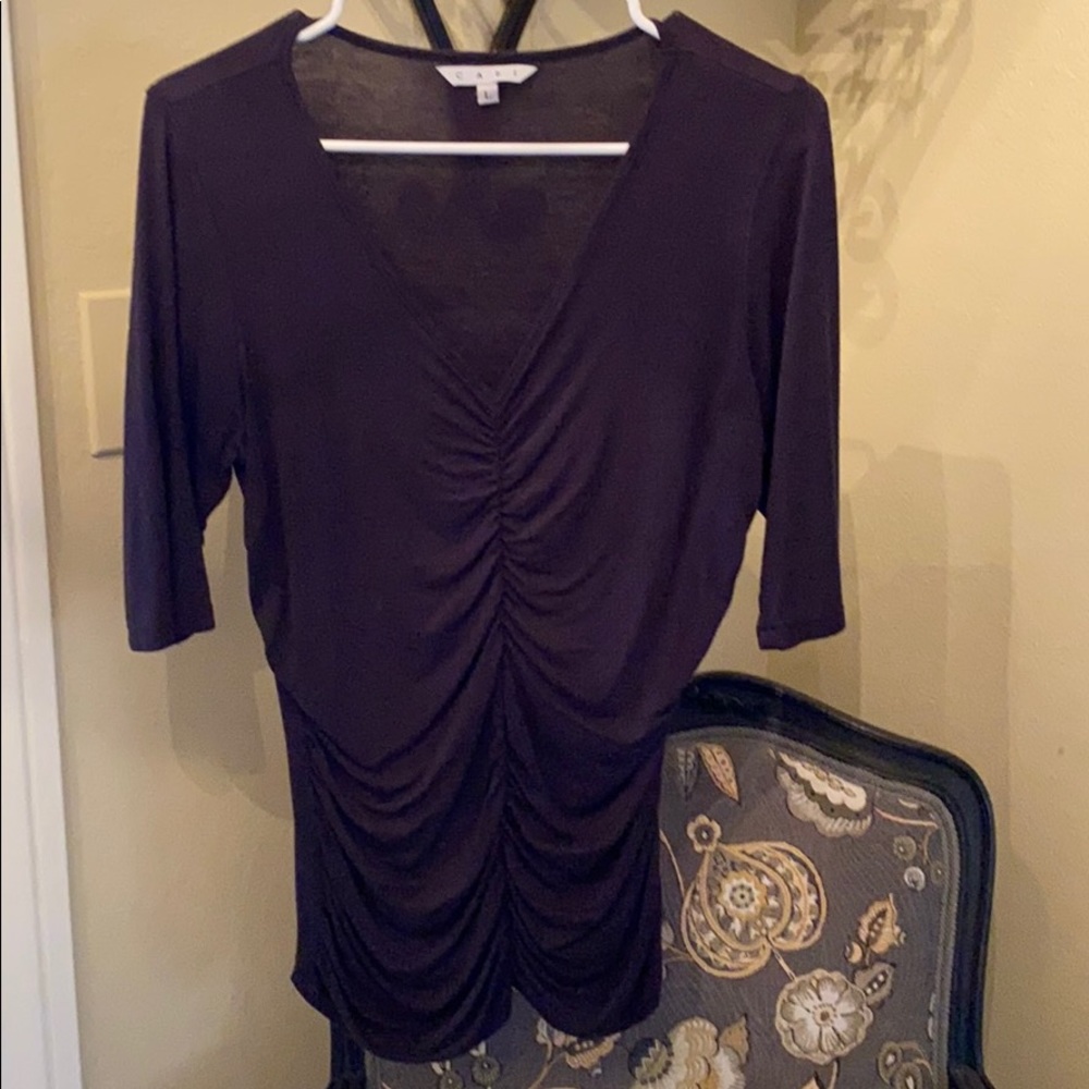 CAbi black top - size Large
